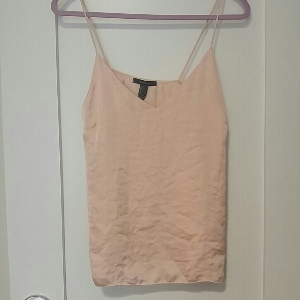 Forever 21 silk tank top